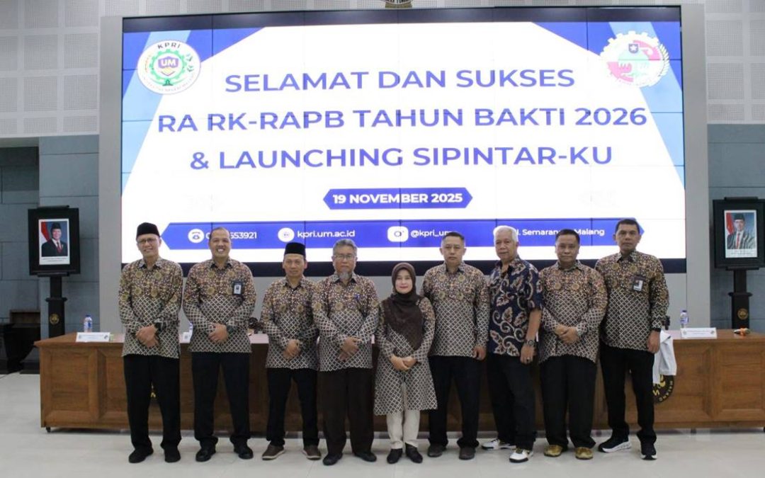 KPRI UM Resmi Luncurkan Aplikasi SIPINTAR-KU dalam Rapat Anggota RK-RAPB Tahun Bakti 2026